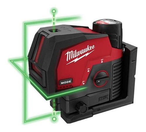 Nivel Laser Verde M12 3amp Punto/lineas 362221 Milwaukee