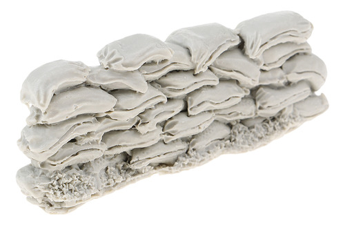 1:35 Modelos Pared De De Arena Sandbag Wall Model Miniatura