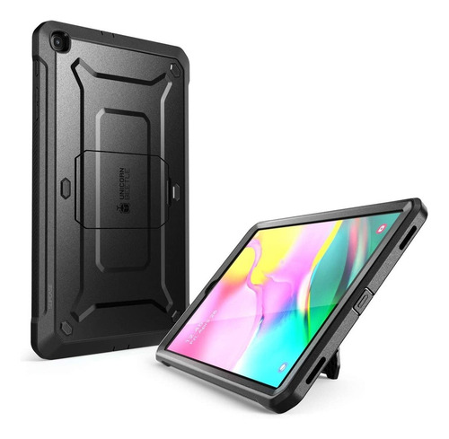 Imagen 2 de 6 de Funda Supcase 360 + Protector Galaxy Tab A 10.1 (2019) Black
