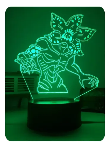 Lámpara 3d Demogorgon Serie Stranger Things Decoración Ry