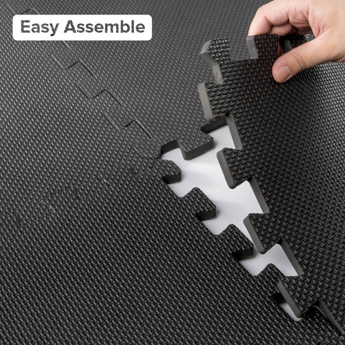 Imagen 7 de 10 de Alfombra Goma Eva Piso Encastrable Tatami 60 X 60 Cm X4 Ax ®