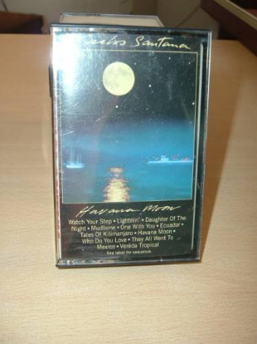 Carlos Santana Havana Moon Cassette Americano 