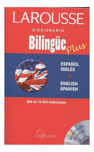 Libro Diccionario Bilingüe Plus De Larousse Español-inglés