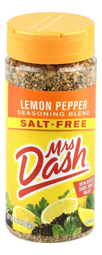 Tempero Mr Dash Sabor Lemon Pepper Sem Sal 191g