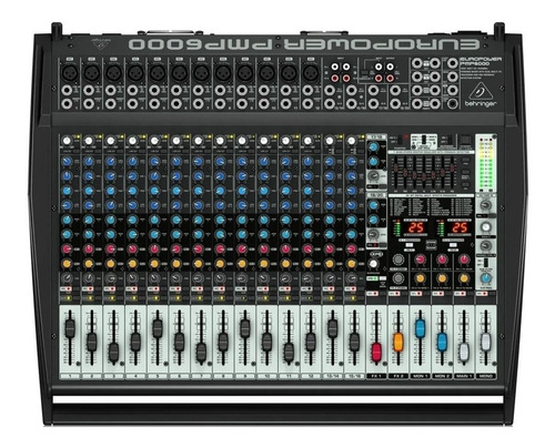 Mixer Europower Pmp6000 Behringer Consola Potenciada