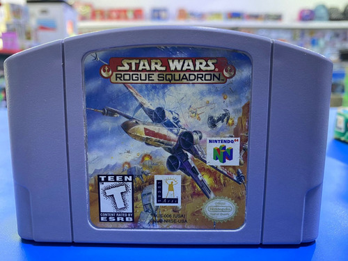 Jogo Fita Star Wars Rogue Squadron Nintendo64 Caixa Original (Usado)