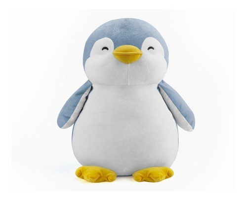 Peluche De Pingüino Azul, Miniso Original, 28 Cm Altura \