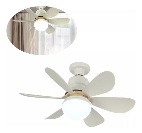Ventilador Con Enchufe De Luz De 20,5 Pulgadas Con Control Y