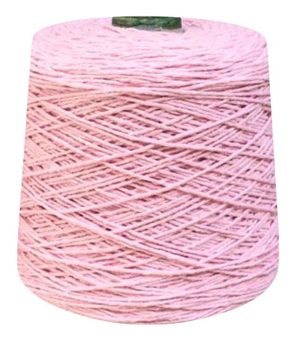 Barbante Colorido Número 6 Fios Para Crochê 1 Kg Prial Cor Rosa-claro