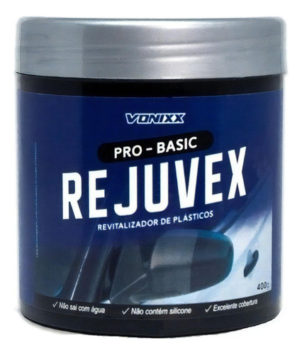 Produto Vonixx Revitalizador Plasticos Externos Rejuvex 