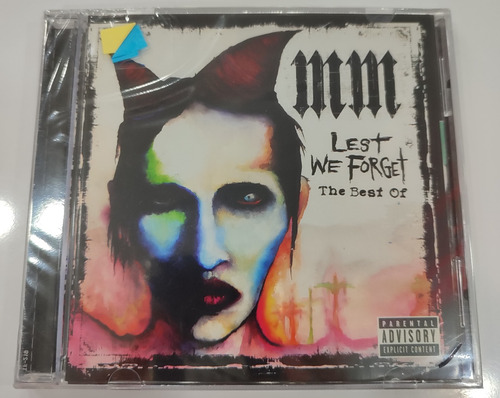 Marilyn Manson Lest We Forget The Best Of/ Cd Nuevo 