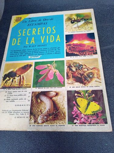 Mercurio Peruano: Libro Cromo Para Album Secretos Vida L159