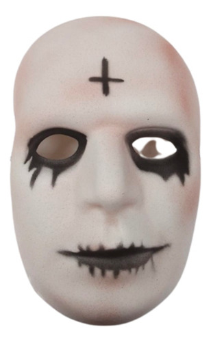 Mascara Goma Anticristo X 1 U Disfraz Halloween Carioca