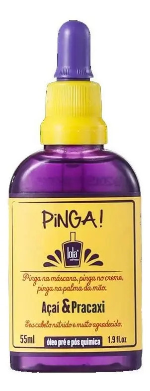 Óleo Capilar Pinga Açaí & Pracaxi 55ml - Lola