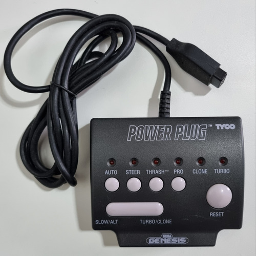 Tyco Power Plug Sega Genesis Mega ***no Estado*** Ler Desc.