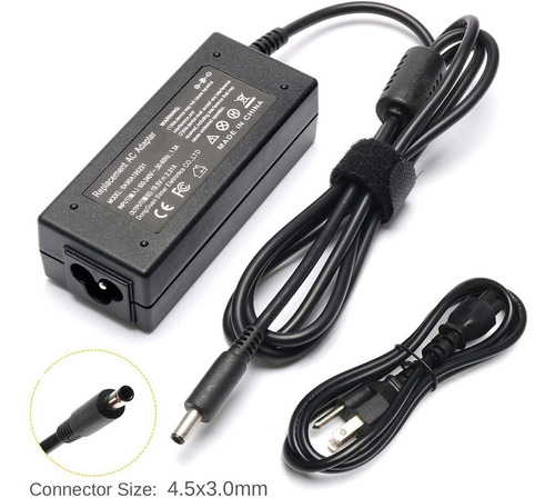 New 19.5v 2.31a 45w Ac Adapter Laptop Charger For Dell Inspi