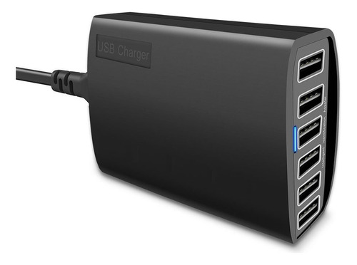 Cargador Usb Civie De Alta Velocidad De 60 W Multipuerto Usb