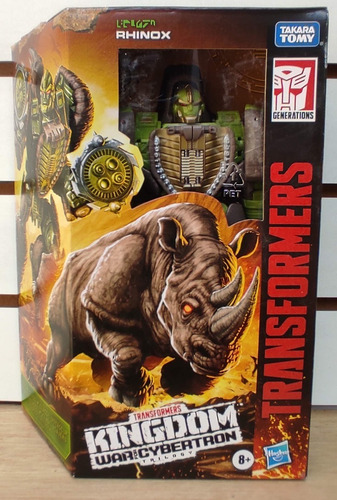 Transformer Rhinox Kingdom War For Cybertron Generations