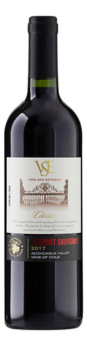 Vinho Chileno Tinto Viña San Esteban Cabernet Sauvignon Valle de Aconcagua Garrafa 750ml
