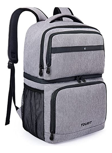 Backpack Cooler With Double Decks, Insulated Cooler Bag...
