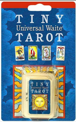 Tiny Universal Waite Tarot Caja Llavero Keychain 78 Us Games