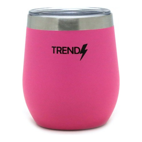 Mate Vaso Termico Trendy Original Acero Inox Con Tapa 16266