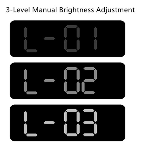 Reloj Despertador Digital Pantalla Led Función De Memoria