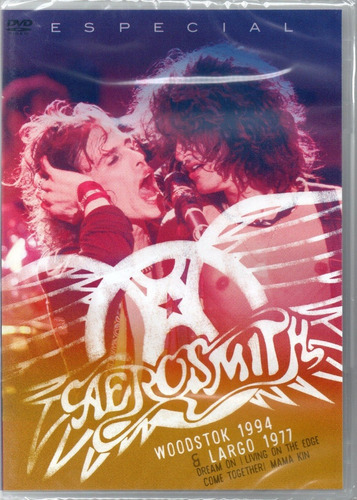 Dvd Aerosmith Live In Woodstok 1994 And Largo 1977 Original