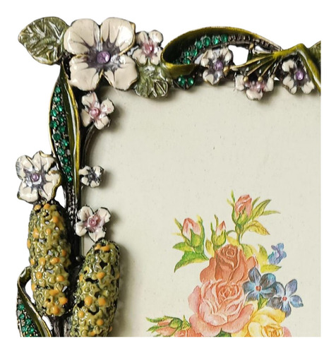 Moldura De Foto Floral, Moldura De Foto De Flores, Estilo