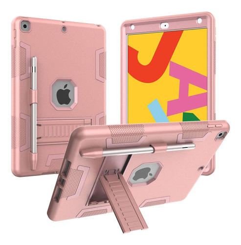 Funda Para iPad 7ma Generacion 10.2 2019 - Color Rosa