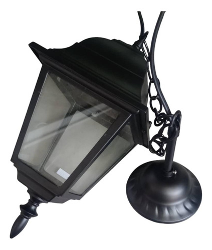 Farol Negro Colgante. Fa-06