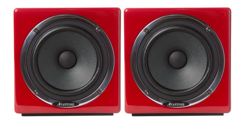 Monitores Activos De Referencia Avantone Mix Cubes Rojos 