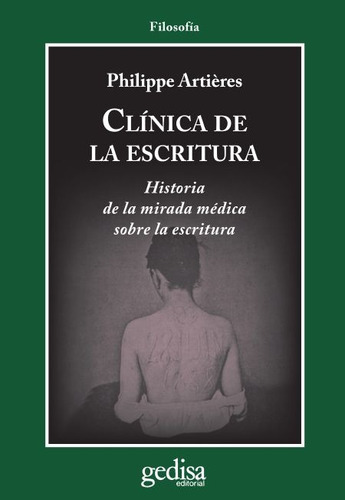 Clínica De La Escritura, Artieres, Ed. Gedisa
