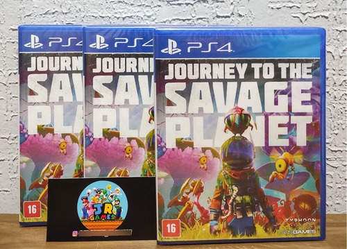 Journey To The Savage Planet Ps4 Mídia Física Lacrado
