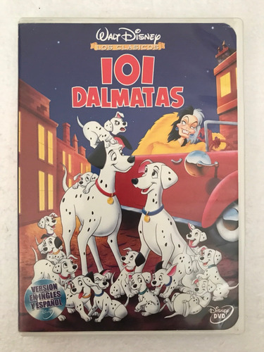 Dvd Original 101 Dalmatas Walt Disney Los Clasicos (Usado)