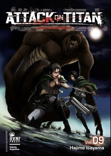 Attack On Titan Vol 9 - Hajime Isayama - Manga Ovni Press