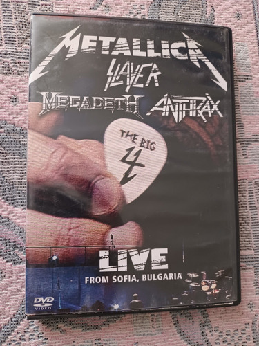 The Big 4 Metallica Slayer Megadeth Anthrax ( 2 Dvd )