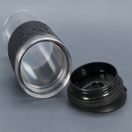 Termo Doble Pared Plástico Negro 350 Ml Bodum