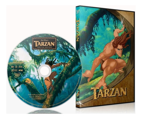 Tarzan - Colección Completa Dvd - Animada - 3 Films