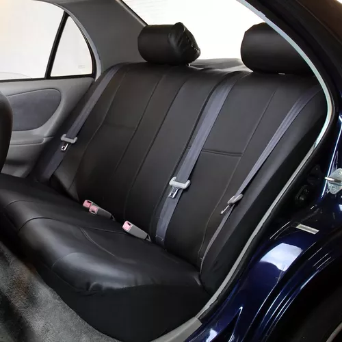 Fundas para asientos individuales, bolsas de aire compatibles, de cuero,  clásicas y exquisitas, compatible con airbag, listas para separar FH GROUP