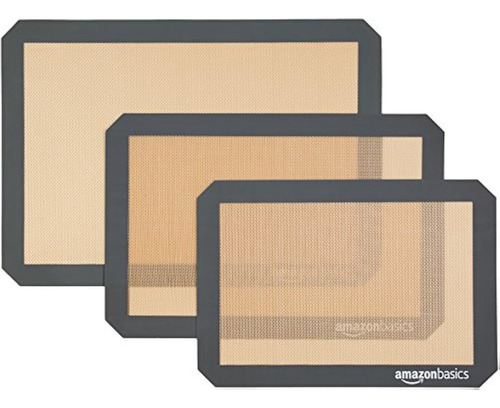 Tapete De Silicona Antiadherente Para Alimentos, 3 Unidades