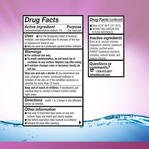 Refresh Liquigel - Gotas De Gel Lubricante Para Ojos 15 Ml.
