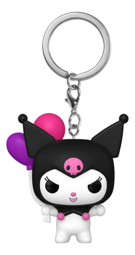 Llavero Funko Pop Kuromi con globos - Llavero de Hello Kitty
