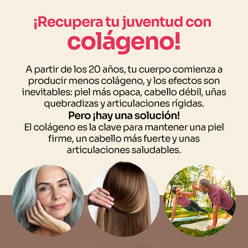 Glow Eterno Colágeno Hidrolizado Premium Laboratorios Wöhl 300g Sabor Natural