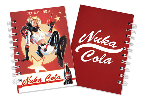 Libreta Notas A6 Fallout Nuka Cola Nuka World