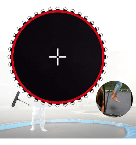 Mat De Reemplazo De Trampolín Equipo Rojo 48 Hebilla