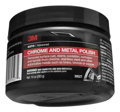 3m Cromo Y Pulido De Metal, 39527, 10 Oz, Rosa