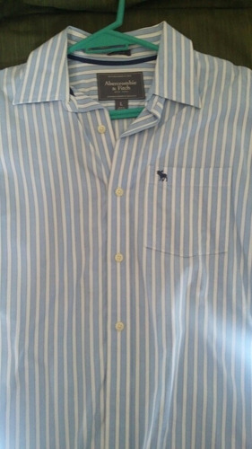 Camisa Abercrombie And Fitch Talle L Como Nueva!