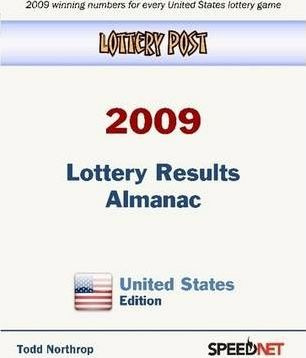 Libro Lottery Post 2009 Lottery Results Almanac, United S...