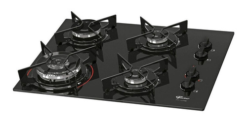 Imagem 2 de 2 de Fogão cooktop gás Fischer Fit Line 26299-57078 preto 127V/220V